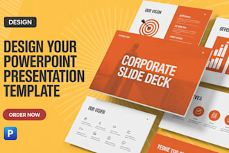 design investor pitch decks for seed series a fundraising powerpoint template