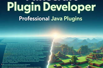 develop custom plugin for your minecraft server