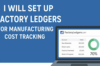 provide software setup for manufacturing and production accounting