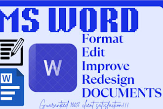 microsoft word paper formatting and document editing