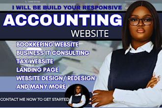 accounting website bookkeeping, tax website business IT consulting website