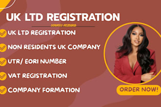 do company registration uk ltd vat registration, eori number