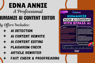 humanize ai content, rewrite ai content, edit ai content, convert ai to human