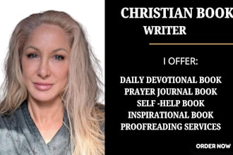 write your christian book and ebook