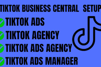 create approve tiktok agency account, setup tiktok ads account, for tiktok