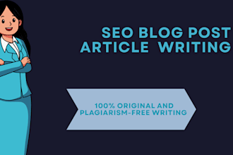 write high quality articles and blog content