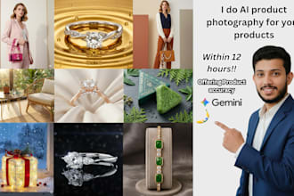 do realistic ai product photography, photoshoot