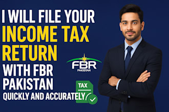 file income tax return with fbr pakistan
