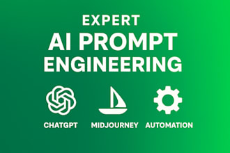 create powerful ai prompts for chatgpt, midjourney, and automation