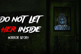 design horror youtube thumbnail