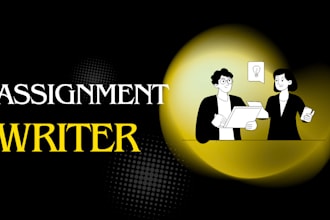 write assignment work, project work for college and universities