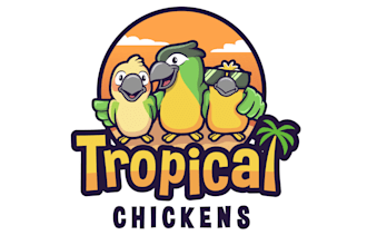 do modern wonderful bird logo