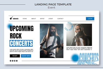 customize, redesign an attractive, stunning bandzoogle website and store