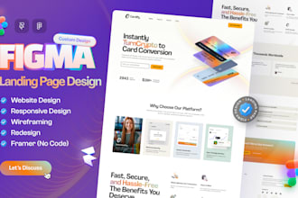 do website mockup, figma landing page design, figma mockup