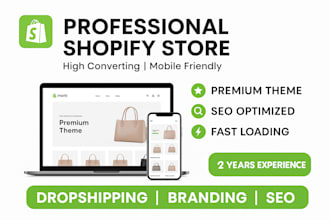 develop a high converting shopify store