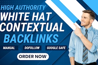 do seo contextual backlinks monthly package with high da link building