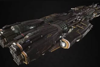 sculpt 3d spaceship model, 3d fighter jet model, 3d starfighter model, stl