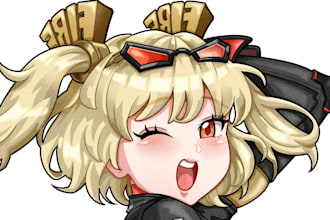 draw gacha and vtuber arts