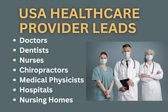 usa doctors leads healthcare providers list hipaa npi data