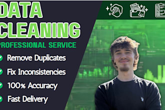 do data cleaning and formatting
