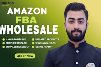 do product research for amazon fba wholesale