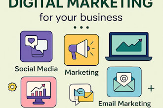 promote your social media and grow with email marketing