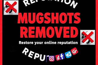 remove mugshot cases damaging links articles news delete negative links google