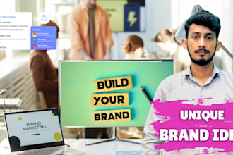 write your brand story ,brand name, slogan and logo too