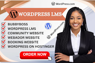 do wordpress lms booking appointment site webador website wordpress chatbot