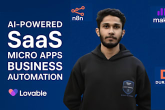 develop end to end custom ai powered saas micro apps and business automation