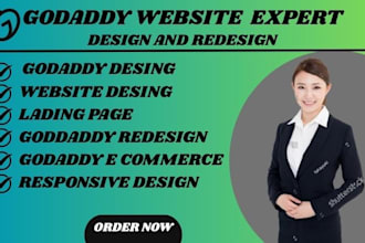 design your godaddy webiste