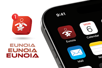 design custom modern app and web icons favicon design