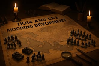 create you an hoi4 mod, bg3 mod, ck3 mod, and focus trees