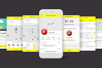 build taxi booking app, ride sharing app, carpooling, car rental app