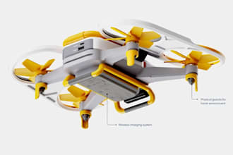 cad design mechanical appliances,industrial product,wildfire,drone,UI UX design