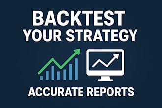 backtest and optimize your trading strategy with professional analysis