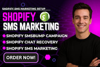 build shopify sms marketing shopify smsbump campaign shopify cart recovery sms