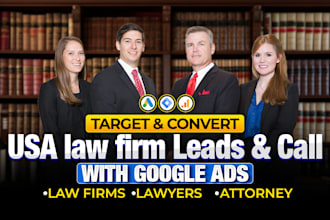 setup google ads PPC for lawyers and law firm in USA