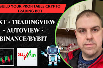 build a profitable ccxt tradingview crypto bot with autoview and pine script
