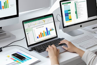 clean, format, merge and split excel data