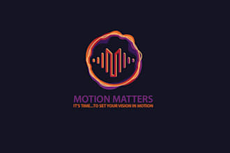 design motion matters podcast energy wave logo