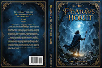 make an original sci fi, horror, romance, fantasy book cover