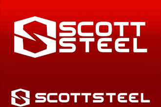 design steel aluminum welding fabrication workshop steel brand logo