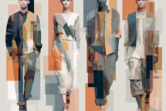 draw professional technical sketches for fashion design