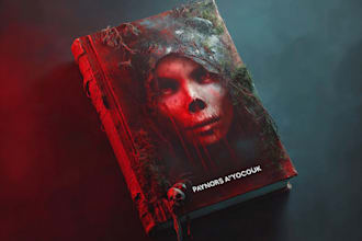 design your horror, thriller, scifi, fantasy book cover