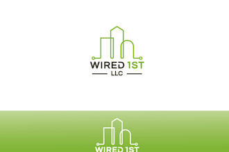 design unique wire logo for electrical , tech brands, industrial businesses