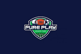 design outstanding revolutionary sport turf logo
