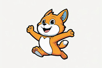 design a custom manga mascot logo in my unique style