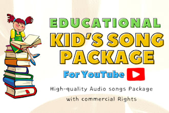 offer an educational kids song audio package