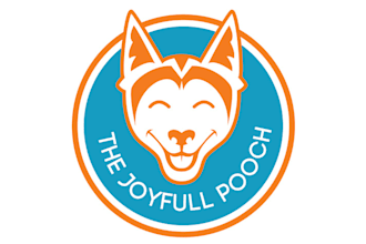 design beautiful modern dog logo for the joyful pooch
